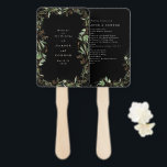 Éventail Noir de qualité supérieure en Onyx Abstrait Eucaly<br><div class="desc">Premium Noir Moderne Onyx Abstrait Eucalyptus Funky Wedky Programme De Mariage Fan Main #pampasgrass #jungleMarriage #jungleinvitation #coralMarriage #weddingmenu #désertwedding #lasvegasMariage #terracottaMariage #peachpasweddingmenu #pampas #terracotta #coral #peach #naturalMarriage #driedgrass #driedgrass ampas #wabisabimariage #nature</div>