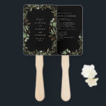Éventail Noir de qualité supérieure en Onyx Abstrait Eucaly<br><div class="desc">Premium Noir Moderne Onyx Abstrait Eucalyptus Funky Wedky Programme De Mariage Fan Main #pampasgrass #jungleMarriage #jungleinvitation #coralMarriage #weddingmenu #désertwedding #lasvegasMariage #terracottaMariage #peachpasweddingmenu #pampas #terracotta #coral #peach #naturalMarriage #driedgrass #driedgrass ampas #wabisabimariage #nature</div>