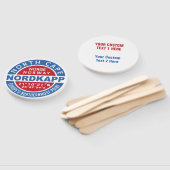 Éventail NORDKAPP North Cape jeu de ventilateur de texte pe (Non-assemblé)