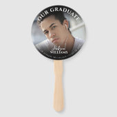 Éventail Notre diplômé | Jour de l'obtention du diplôme (Dos)