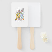 Éventail Occupational Therapy Easter Bunny OT OTA Spring Ot (Devant et derrière)