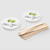 Éventail Olive (Non-assemblé)