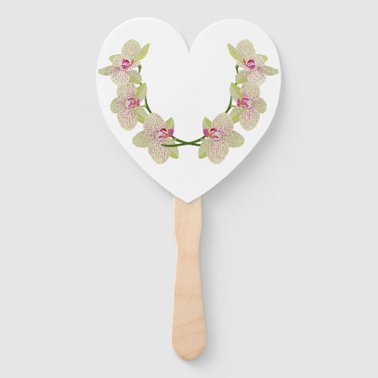 Éventail Orchidée (Dos)