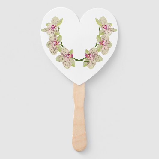 Éventail Orchidée (Devant)