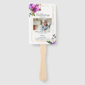 Éventail Ordre de service funèbre Ensemble de ventilateurs  (Devant)