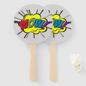 ÉVENTAIL OUAH ! (Devant et derrière)