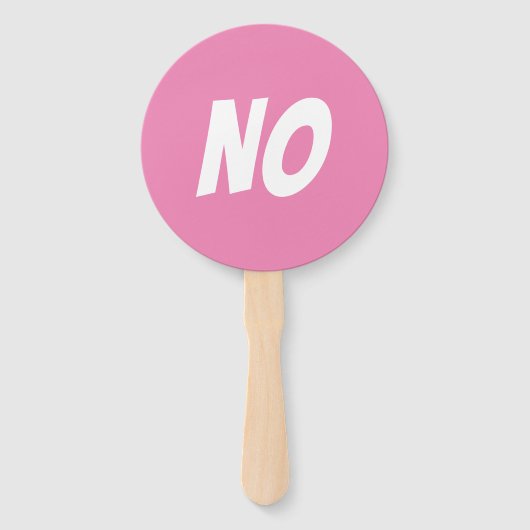 Éventail Oui / Non Genre révéler garçon jeu quiz signes (Dos)