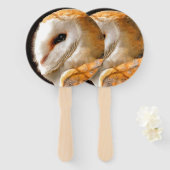 ÉVENTAIL OWLS (Devant et derrière)