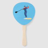 Éventail Paddleboarding en stand-up (Dos)