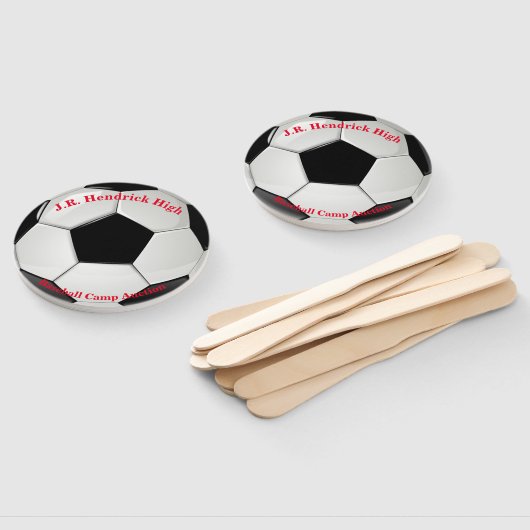 Éventail Pagaie d'enchère de balle de football (Non-assemblé)