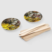 Éventail Palette de l'artiste #1 (Non-assemblé)