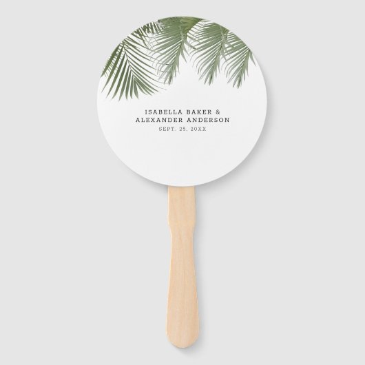 Éventail Palmier (Devant)