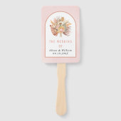 Éventail Pampas de palme séché herbe doux programme de mari (Devant)