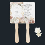 Éventail Pampas Grass Tropical Jungle Wedding Programme<br><div class="desc">Pampas Grass Tropical Jungle Wedding Programme Hand Fan #pampasgrass #jungleMarriage #jungleinvitation #coralMarriage #weddingmenu #désertwedding #lasvegasMariage #terracottaMarriage #peachMarriage #pampasweddingmenu #pampas #terracotta #coral #peach #naturalMarriage #driedgrass #driedpampas #driedpampas #pampas #pampas mariage isabimariage #nature</div>