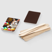 Éventail Panier et oeufs de lapin de Pâques (Non-assemblé)