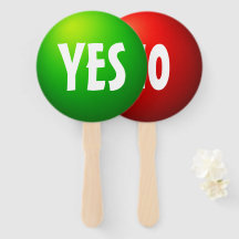 Panneau d'affichage Oui Non pour jeu de quiz