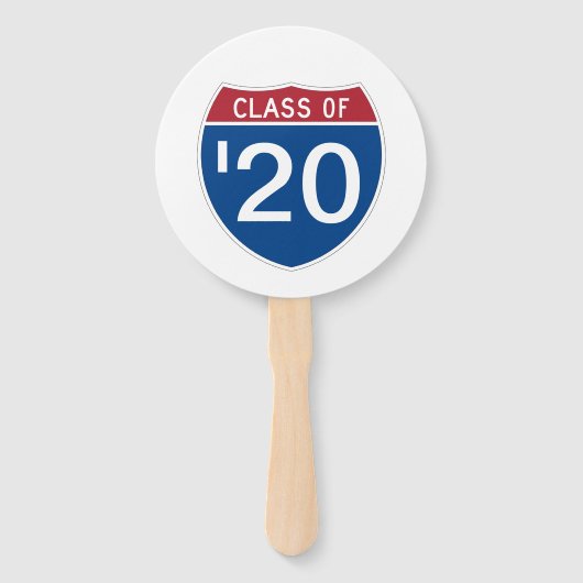 Éventail Panneau modèle INTERSTATE Classe de 20XX (Dos)