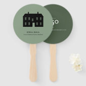 Éventail Paper Fans (10) — Spell Hall (Devant et derrière)