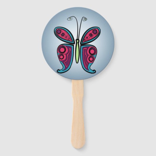 Éventail Papillon (Devant)