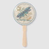 Éventail Papillon du bureau de création G (Dos)