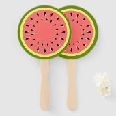 Éventail Pâque rose (Devant et derrière)