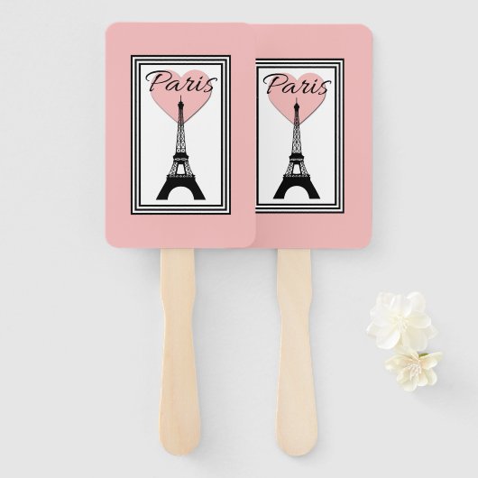 Éventail Paris (Devant et derrière)