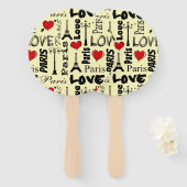 Éventail Paris (Devant et derrière)