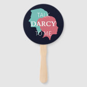 Éventail Parle Darcy à moi IV (Dos)