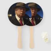 Éventail Parrain de l'Amérique Don J. Trump (Devant et derrière)