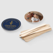 Éventail Parti de graduation de l'école vétérinaire Blue Go (Non-assemblé)