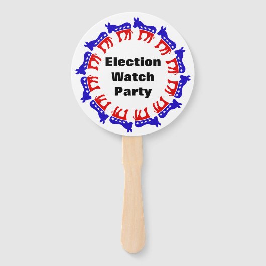 Éventail Parti démocrate de surveillance des élections (Devant)