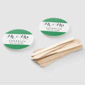 Éventail Parties scintillant verte, Étincelante, Parties sc (Non-assemblé)