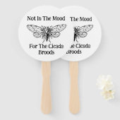 Éventail Pas D'Humeur Pour Les Broods Du Canada (Devant et derrière)