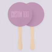 Éventail Pastel Purple & Pink clair | Texte modifiable mode