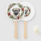 Éventail Pasteur anatolien Coupe de fête de la couronne de  (Devant et derrière)