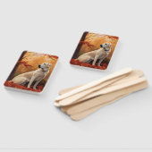 Éventail Pasteur anatolien en automne Feuilles automne Insp (Non-assemblé)