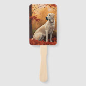 Éventail Pasteur anatolien en automne Feuilles automne Insp (Devant)