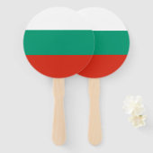 Éventail Patriotic Bulgarian (Devant et derrière)