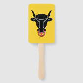 Éventail Patriotic set of hand fans with flag of Uri, Swiss (Dos)