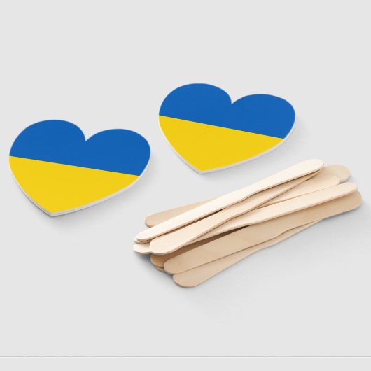 Éventail Patriotic Ukraine (Non-assemblé)