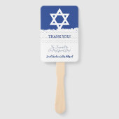 Éventail Pavillon israélien - Bar/Bat mitzvah de l'événemen (Devant)