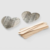 Éventail pays rustique boisé grange programmes de mariage (Non-assemblé)