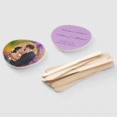 Éventail paysage Imaginaire, tropique - mariage photo (Non-assemblé)