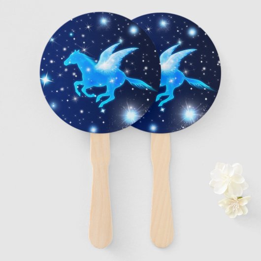 Éventail Pegasus volant (Devant et derrière)