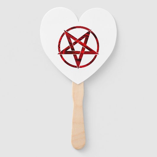 Éventail Pentagram Red Devil (Devant)