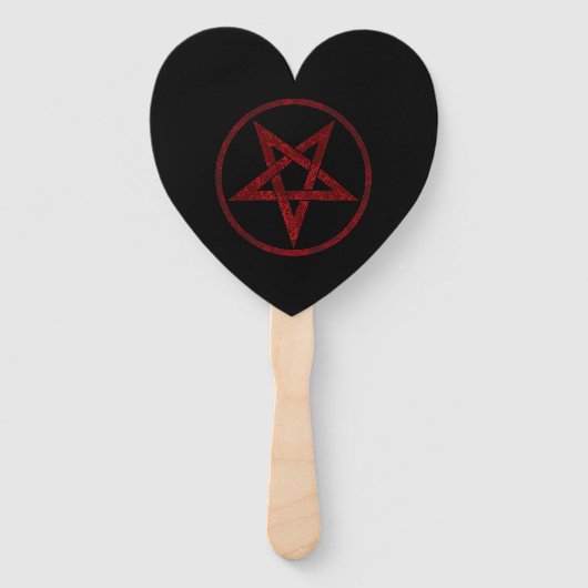 Éventail Pentagram Red Devil (Devant)