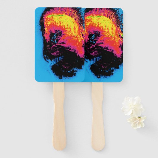 Éventail pepper and plastic silenced (Devant et derrière)