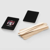 Éventail Percussionniste tambour tambour drapeau américain  (Non-assemblé)