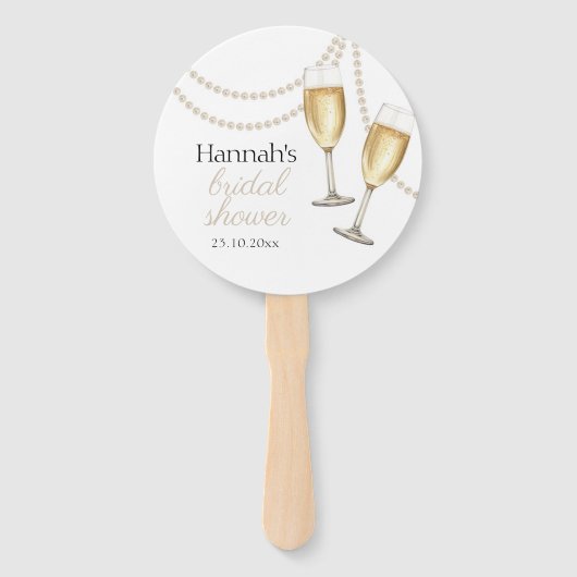 Éventail Perles et promo nuptiale (Devant)