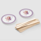 Éventail Personalized Whimsical Floral Fairy  (Non-assemblé)